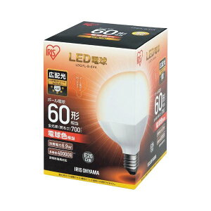 �i�܂Ƃ߁j �A�C���X�I�[���} LED�d��60W E26 �{�[���� �d�� LDG7L-G-6V4�y×5�Z�b�g�z[21]