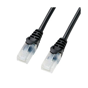 (�܂Ƃ�) �T�����T�v���C �c���܂�h�~CAT5eLAN�P�[�u�� �u���b�N 0.5m LA-Y5TS-005BK 1�{ �y×30�Z�b�g�z[21]