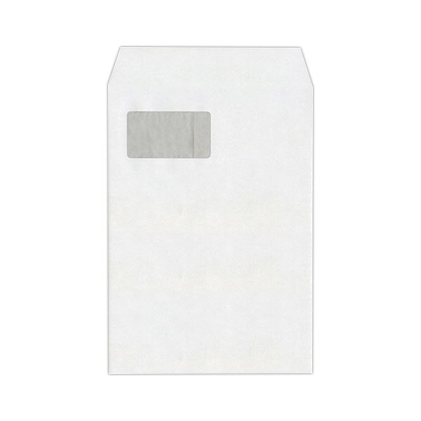 (まとめ) ハート 透けない封筒 ケント グラシン窓テープ付 A4 XEP730 1パック（100枚） 【×5セット】　[21] | 本家屋