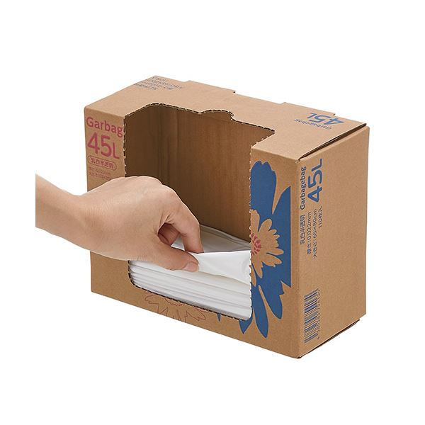 楽天市場】TANOSEE ゴミ袋 コンパクト 透明90L BOXタイプ 1セット（330