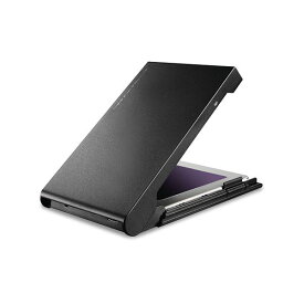 （まとめ） エレコム HDD SSDケース 2.5インチ USB3.2 Gen2 Type-C ブラック LGB-PBSUC 【×2セット】[21]