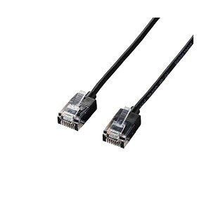 �y5�Z�b�g�z�G���R�� LAN�P�[�u��/CAT6A/�X�[�p�[�X����/1.0m/�u���b�N LD-GPASS/BK1X5[21]
