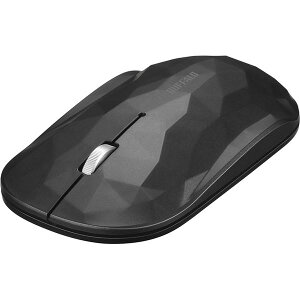 �o�b�t�@���[ ���^ 3�{�^�� ���� BlueLED�}�E�X �W�I���g���[ �u���b�N BSMBW330GBK[21]
