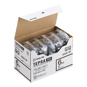 �i�܂Ƃ߁j �L���O�W�� PRO�e�[�v SS6K-5P ���ɍ����� 6mm 5�y×3�Z�b�g�z[21]