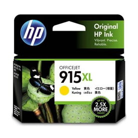 （まとめ）HP HP915XL インクカートリッジ イエロー 3YM21AA 1個【×10セット】[21]