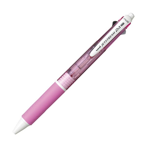 まとめ) 三菱鉛筆 多機能ペン ジェットストリーム2＆1 0.7mm （軸色