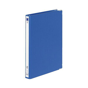 コクヨ リングファイル 色厚板紙B5タテ 26穴 120枚収容 背幅30mm 青 フ-471B 1セット（10冊）[21]