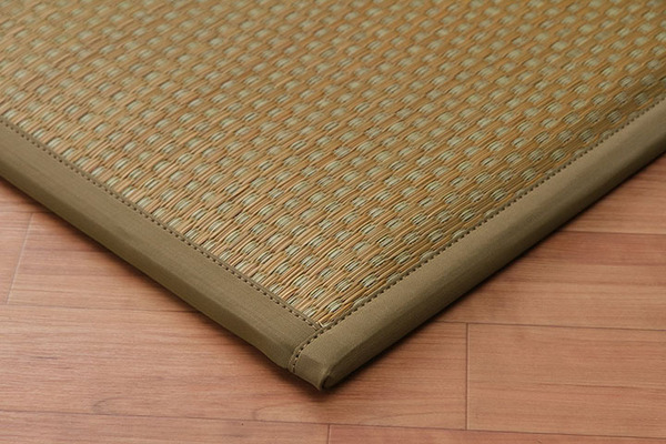 楽天市場】日本製 い草 ユニット畳/置き畳 【約82×82×2.3cm ブラウン 4