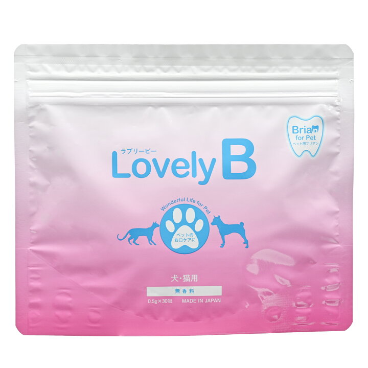 新品 6袋 ラブリービー Lovely B (犬 猫用 ) 30包入り