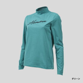 本間ゴルフ ロゴ入りモックネックシャツ レディース ゴルフウェア アパレル HONMA GOLF LADYS WEAR