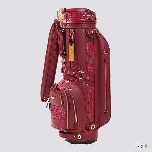 �{�ԃS���t �v���~�A�� �L���f�B�o�b�O 9�C���` ���b�h �u���b�N �u���E�� ���{�� HONMA GOLF CADDY BAG