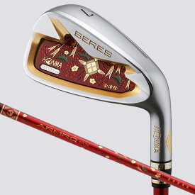 本間ゴルフ BERES AIZU Ladies 5Sグレード IRON(6 11 SW) ARMRQ MX ベレス レディース アーマック HONMA GOLF 会津絵 単品アイアン