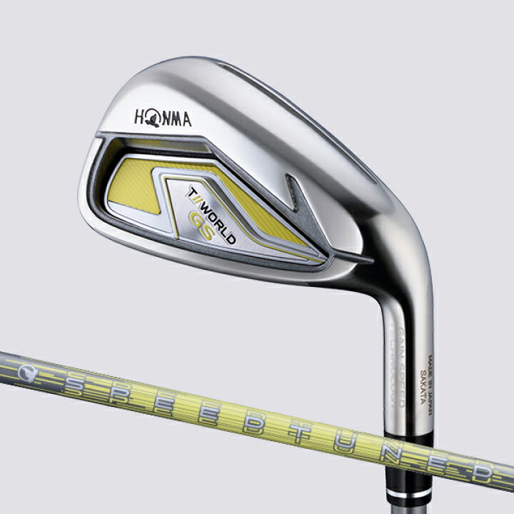 楽天市場】本間ゴルフ T//WORLD GS レディース 単品 アイアン  