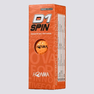 {ԃSt D1 SPIN {[ (X[uP) 3 zCg CG[ IW O[ HONMA GOLF BALL 2023N