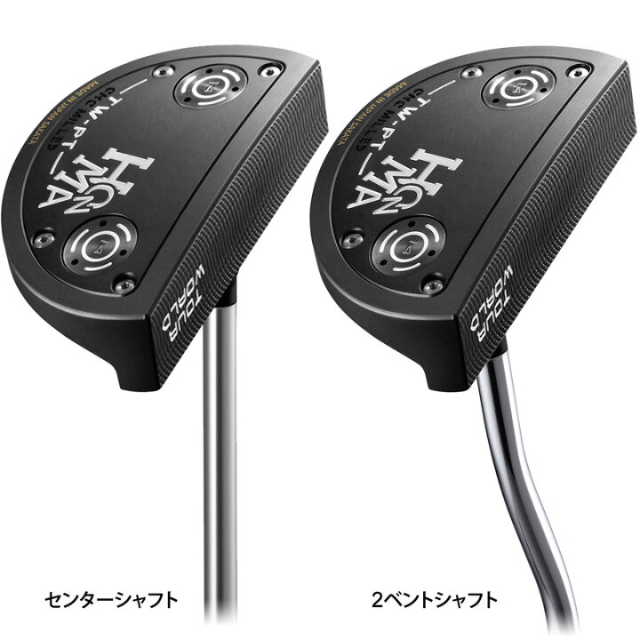 楽天市場】本間ゴルフ パター 日本製 TW-PT マレットタイプ センター 