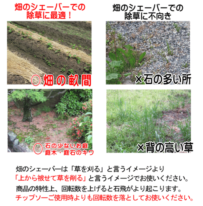 楽天市場】畑の除草専用 畑のシェーバーDX : 刃物・道具の専門店