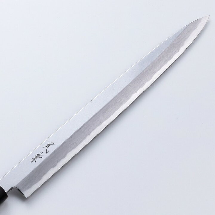 楽天市場】堺元兼 柳刃包丁 片刃 330mm 白紙2号水牛柄 木鞘付 極上品 