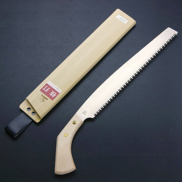 楽天市場】ヒシカ印 替刃式 枝打鋸 300mm 鞘付き(本職向け 横挽 植木の 