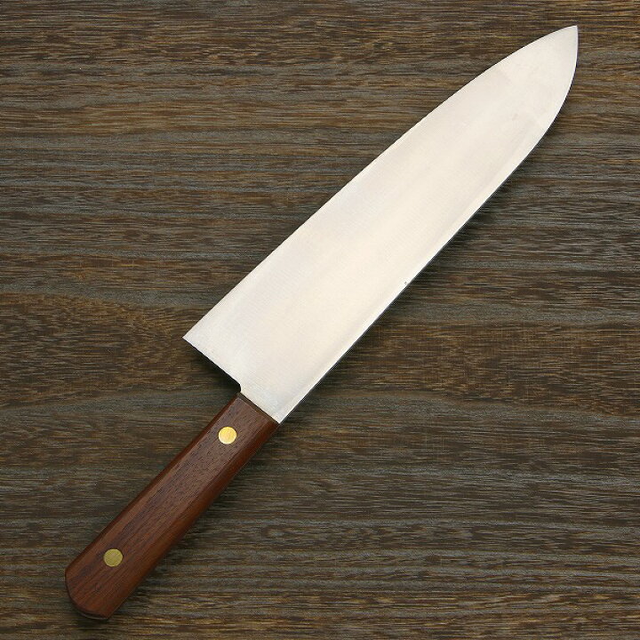 楽天市場】源 助久 牛刀 240mm 巾広 SK鋼 ローズ柄 : 刃物・道具の専門 