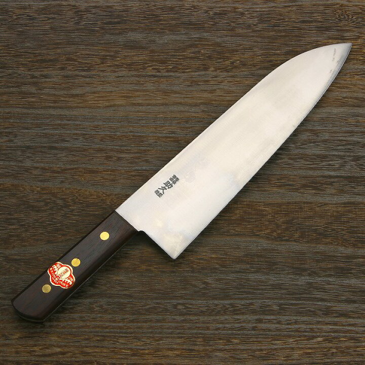 楽天市場】源 助久 牛刀 270mm 巾広 SK鋼 ローズ柄 : 刃物・道具の専門 