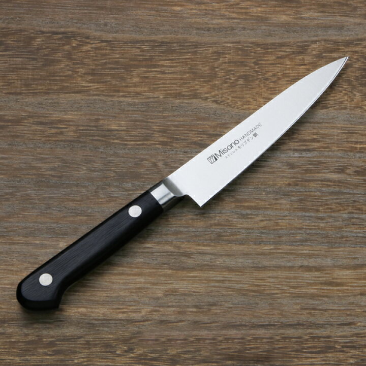 楽天市場】ミソノ ペティナイフ 両刃 120mm ステンレス モリブデン鋼 