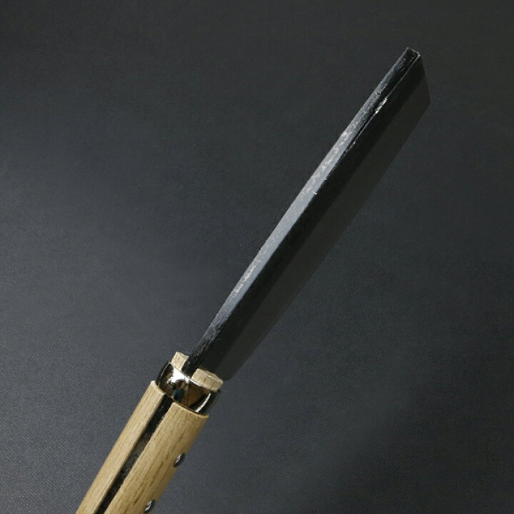 楽天市場】東周作 極上 枝打鉈 オタフク型500g青紙鋼 鞘付き 鉈 (ナタ 
