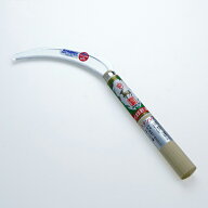 稲荷鹿 鋸鎌 ステンレス1K-6 （稲刈 草刈 野菜収穫 農業 園芸用品 草刈り 鎌）