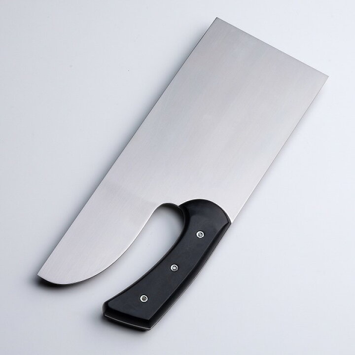 楽天市場】光山作 そば切り包丁 片刃 330mm 高級ステンレス鋼 軽量 