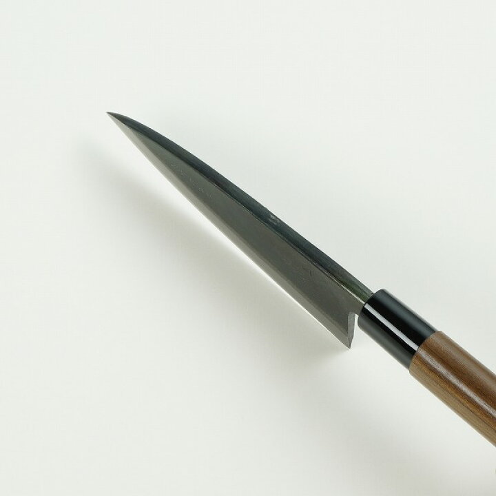楽天市場】出刃包丁 両刃 150mm 青紙1号 割込み 黒打ち仕上げ クルミ柄 元兼 極上品(和包丁 捌き包丁 土佐打ち刃物 黒打ち包丁) : 刃物・道具の専門店 ほんまもん 楽天市場】出刃包丁 両刃 150mm 青紙1号 割込み 黒打ち仕上げ クルミ柄 元兼 極上品(和包丁 捌き包丁 土佐打ち刃物 黒打ち包丁) : 刃物・道具の専門店 ほんまもん