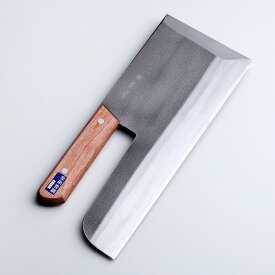 そば切り包丁 片刃 330mm 安来青紙鋼 鋼付 本刃付け 木柄 (手造り 麺切り 包丁 蕎麦切り包丁 蕎麦包丁 年越しそば うどん 33cm 日本製)