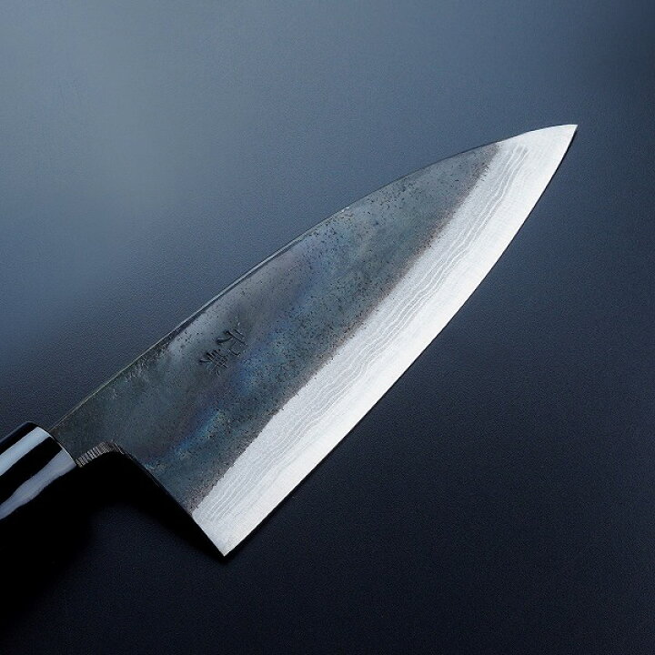 楽天市場】出刃包丁 両刃 150mm 青紙1号 割込み ダマスカス模様黒打ち仕上げ クルミ柄 元兼 極上品 数量限定(和包丁 捌き包丁 土佐打ち刃物 黒打ち包丁) : 刃物・道具の専門店 ほんまもん 楽天市場】出刃包丁 両刃 150mm 青紙1号 割込み ダマスカス模様黒打ち仕上げ クルミ柄 元兼 極上品 数量限定(和包丁 捌き包丁 土佐打ち刃物 黒打ち包丁) : 刃物・道具の専門店 ほんまもん
