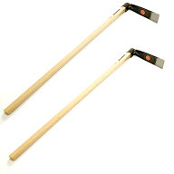 雄鹿 たけのこ掘り 鍬 大 頭230mm 2本組（タケノコ掘り 筍掘り 竹の子掘り 道具）