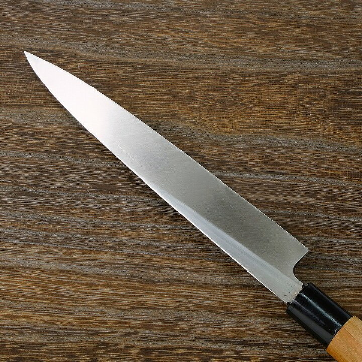 楽天市場】柳刃包丁 片刃 210mm 銀三ステンレス 桜柄 左利き用 一般 