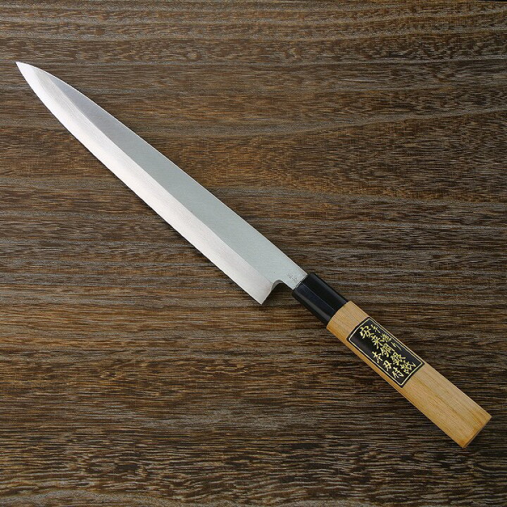 楽天市場】柳刃包丁 片刃 270mm 銀三ステンレス 桜柄 左利き用 一般 
