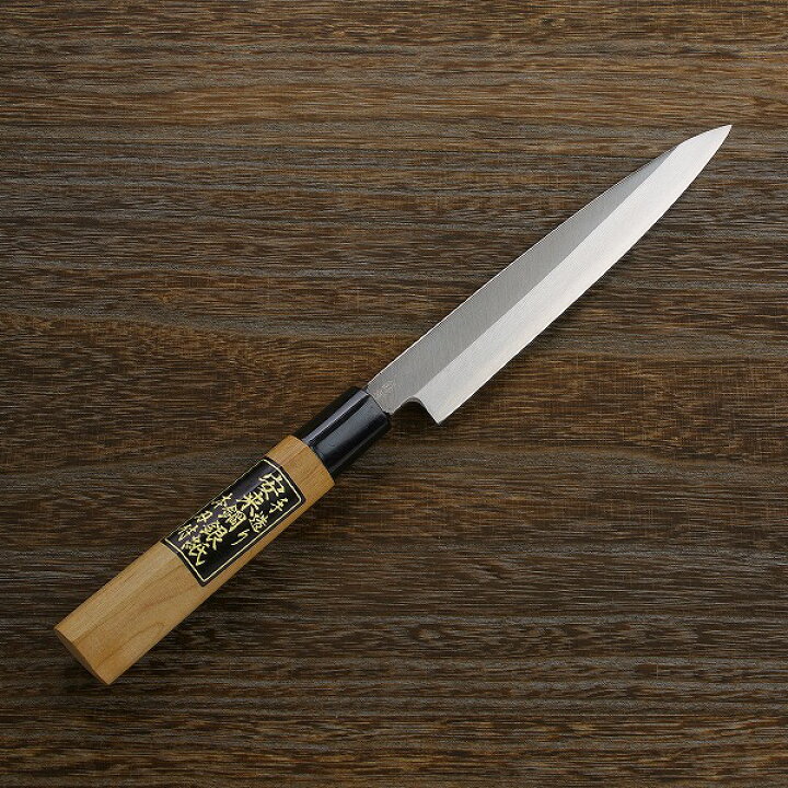 楽天市場】柳刃包丁 片刃 180mm 銀三ステンレス 桜柄 一般向け(和包丁 