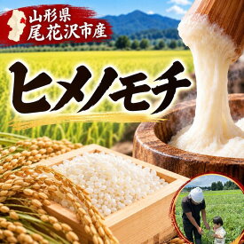 新米 令和8年 山形県産 ヒメノモチ 白米 餅米