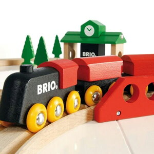 BRIO(ブリオ)クラシックレール8の字セット 【BRIO】 ブリオ プレゼント 出産祝い おもちゃ 木製レールセット 木のおもちゃ 8の字 列車【BRIO ブリオ レールセット】【プレゼント プチギフト