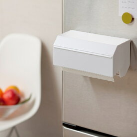 マグネット付キッチンタオルケース！”ideaco（イデアコ）”kitchen towel dispenser（キッチンタオルディスペンサー）【ペーパータオル ホルダー ロールペーパー】キッチン雑貨 おしゃれ ナチュラル プレゼント