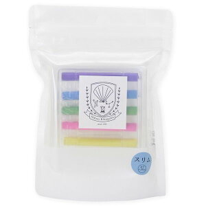 ダストレススクールシリーズ!チョーク スリム6色×6セット【学校 環境 日本 国産】 6色 おまとめ セット 地球にやさしい 身体に優しい ホタテ 貝殻 アートチョーク カルシウム 黒板 ブラッ