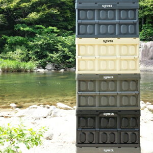 ��e�ʂ̃t�H�[���f�B���O�R���e�i�[�IFOLDING CONTAINER Estoril�y���[ �A�E�g�h�A ���W���[ �܂肽���� �X�^�b�L���O �܂��� �ςݏd�� 45L�z