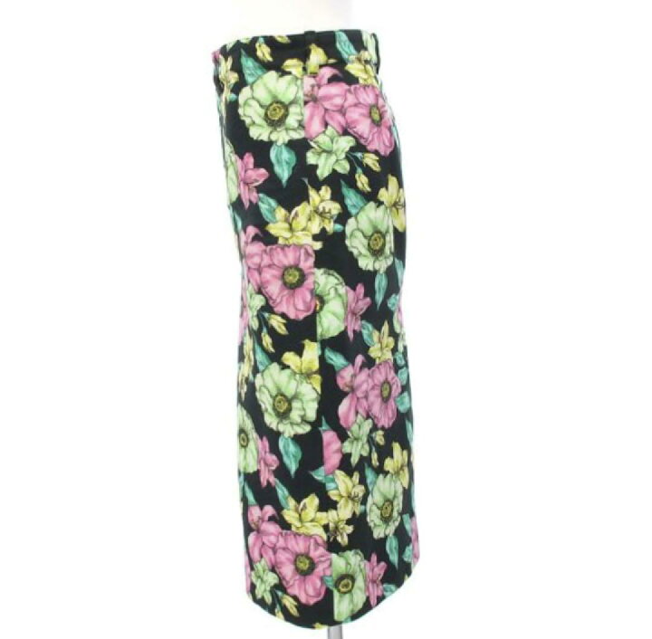 美品】バレンシアガ BALENCIAGA スカート 花柄 Mサイズ 36 