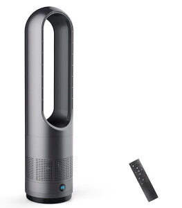 【外箱段ボールにキズあり・中身は新品】【冷暖両用&羽根なし】 扇風機 タワーファン ファンヒーター スリム扇風機 3段階暖風・8段階冷風切り替え