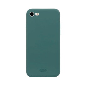 MOTTERU モッテル sofumo iPhone SE 第2世代 7 8 ケース シリコン グリーン MOT-SOFUMOSE2-GR
