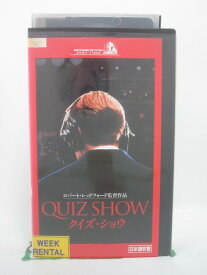 H5 45197【中古・VHSビデオ】「クイズ・ショウ」日本語吹替版 監督：ロバート・レッドフォード/出演：ジョン・タトゥーロ/ロブ・モロー