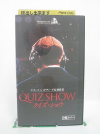 H5 46128 【中古・VHSビデオ】「クイズ・ショウ」字幕版　監督：ロバート・レッドフォード　キャスト：ジョン・タトゥーロ/レイフ・ファインズ