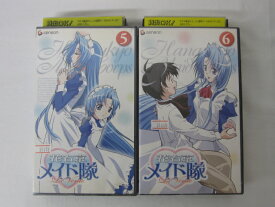 HVS01943【送料無料】【中古・VHSビデオセット】「花右京メイド隊 Vol.5.6」