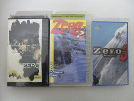 HVS02368【送料無料】【中古・VHSビデオセット】「スキーユニット ZERO-0 ZERO-2 ZERO-3　●3本」