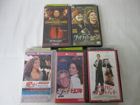 HVS02776【送料無料】【中古・VHSビデオセット】「コンフェッション　グッドナイト・ムーン　愛がこわれるとき　吹替版＜ジュリア・ロバーツ＞●計5本●」