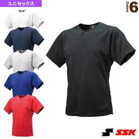 1ボタンベースボールTシャツ（BT2310）『野球ウェア（メンズ/ユニ） エスエスケイ』