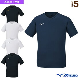 ナビドライTシャツ／半袖／V首／ユニセックス（32MA1191）『オールスポーツウェア（メンズ/ユニ） ミズノ』